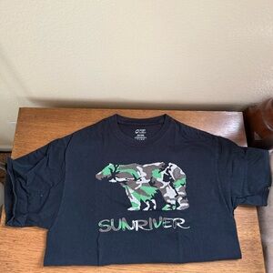 Cute camo sum river decal shirt